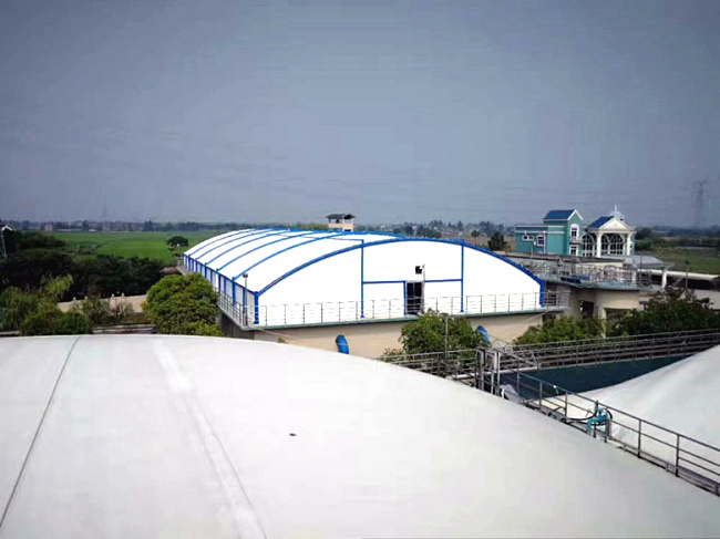 膜結(jié)構(gòu)污水池蓋